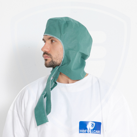 Cappello da astronauta monouso in tessuto non tessuto antipolvere di alta qualità per officina